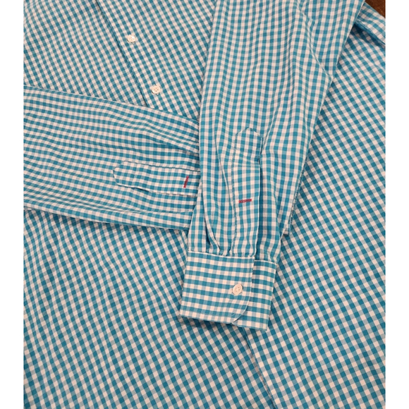 Lilly Pulitzer Mens Shirt Wyeth Via Palm Beach Large Button Up Long Sleeve Check - Picture 6 of 11
